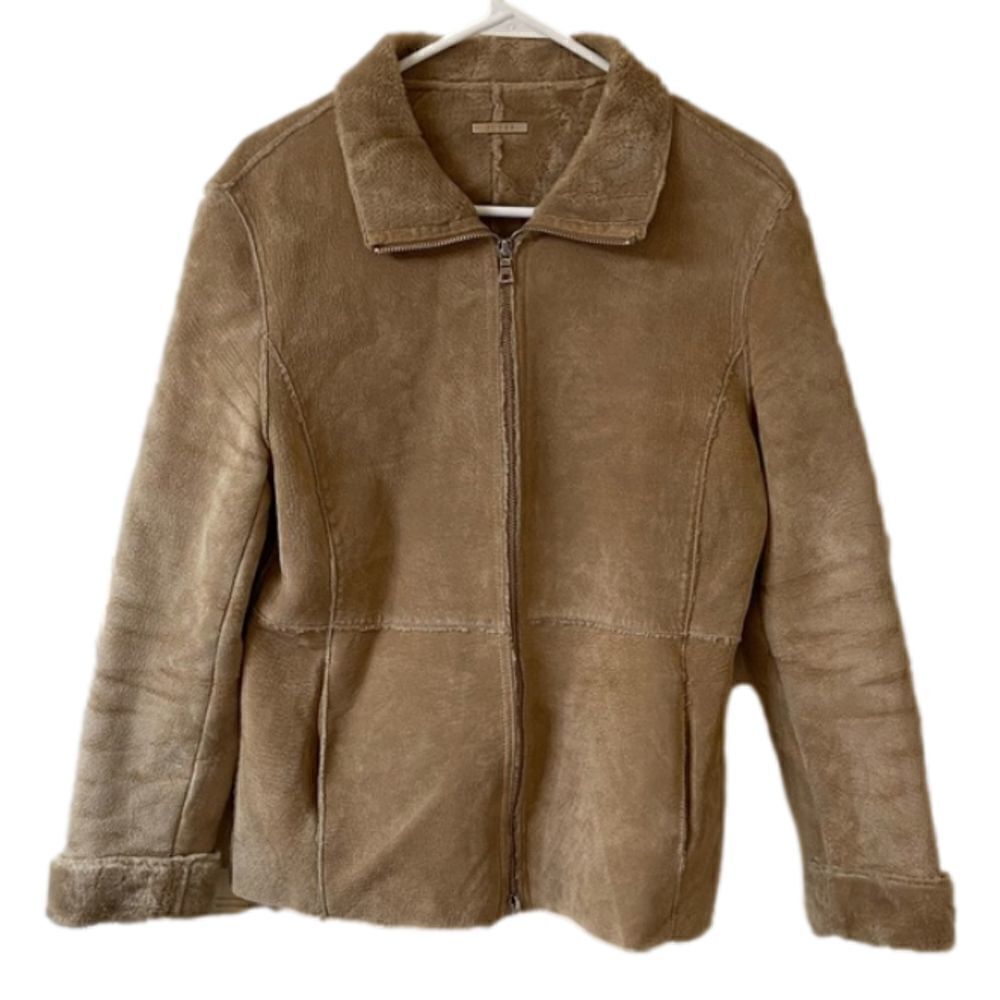 Guess Suede Leather Jacket / Coat